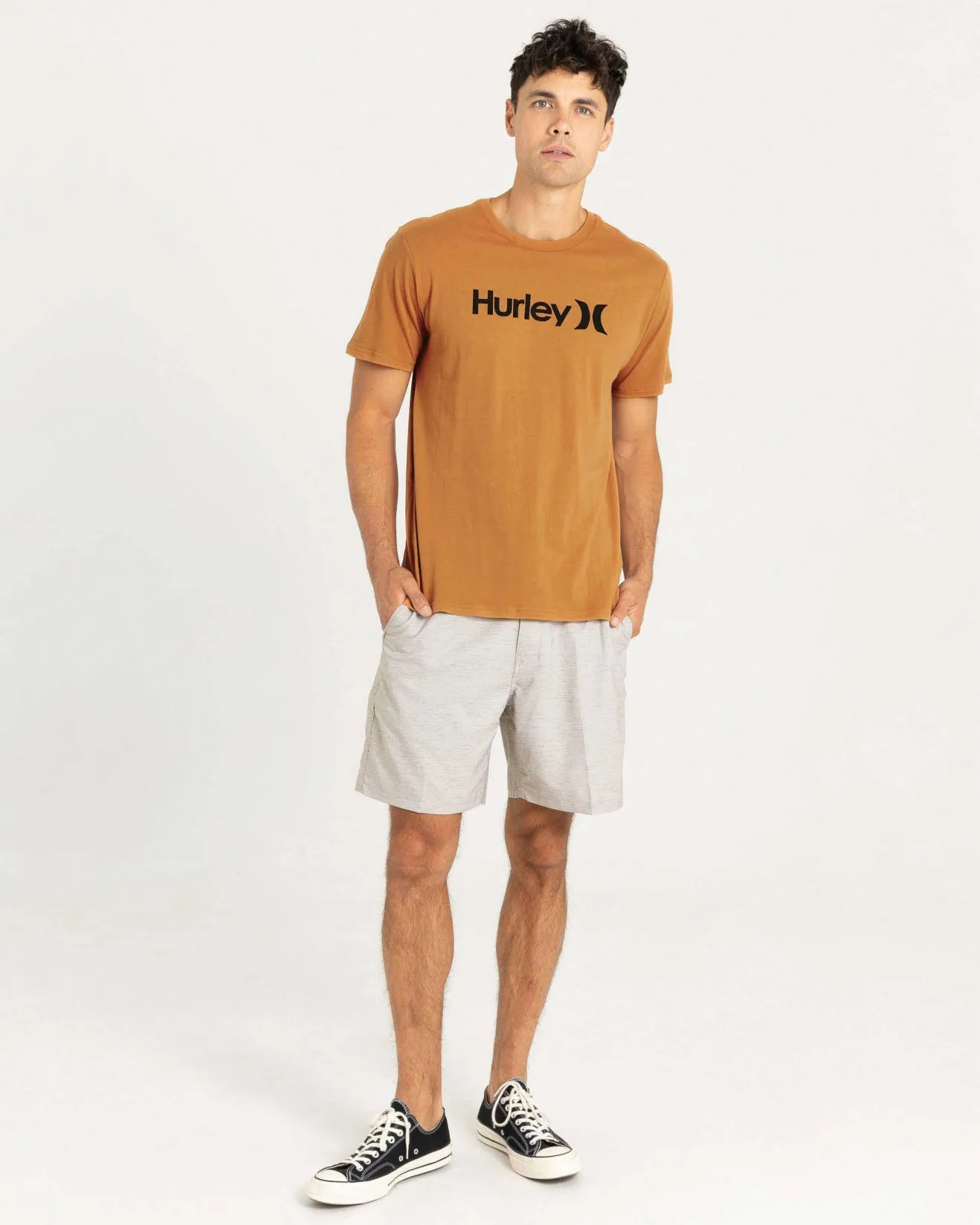 Everyday Washed One And Only Hurley Mens T Shirt