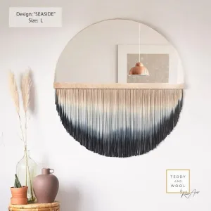 Extra Large Macramé Mirror