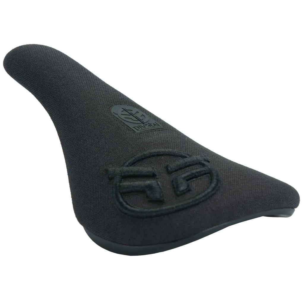 Federal Slim Pivotal Logo Seat - Black With Raised Black Stitching