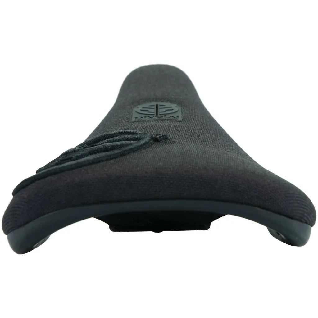 Federal Slim Pivotal Logo Seat - Black With Raised Black Stitching