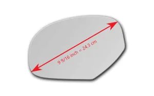 Fit Over Auto-dimming Mirror Glass for Cadillac Escalade EXT 2007 - 2013