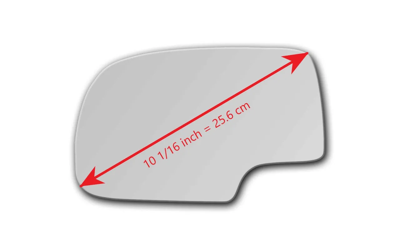 Fit Over Auto-dimming Mirror Glass for Chevrolet Avalanche 2500 2002 - 2006