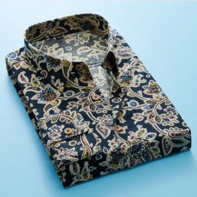 'Flo' Patterned Button Up Shirt