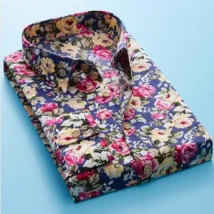 'Flo' Patterned Button Up Shirt