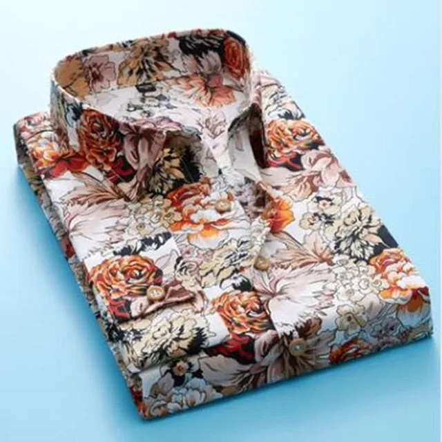 'Flo' Patterned Button Up Shirt