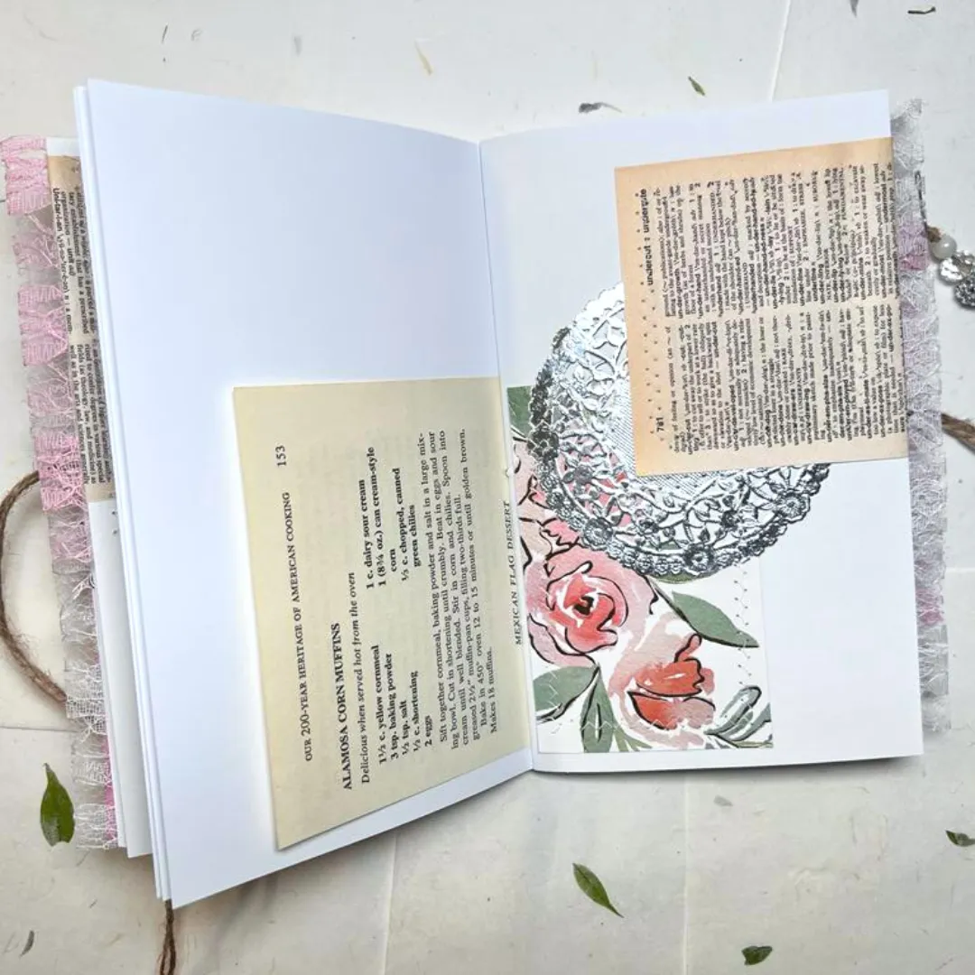 Flowers In Bloom - Treasure Book (Junk Journal)