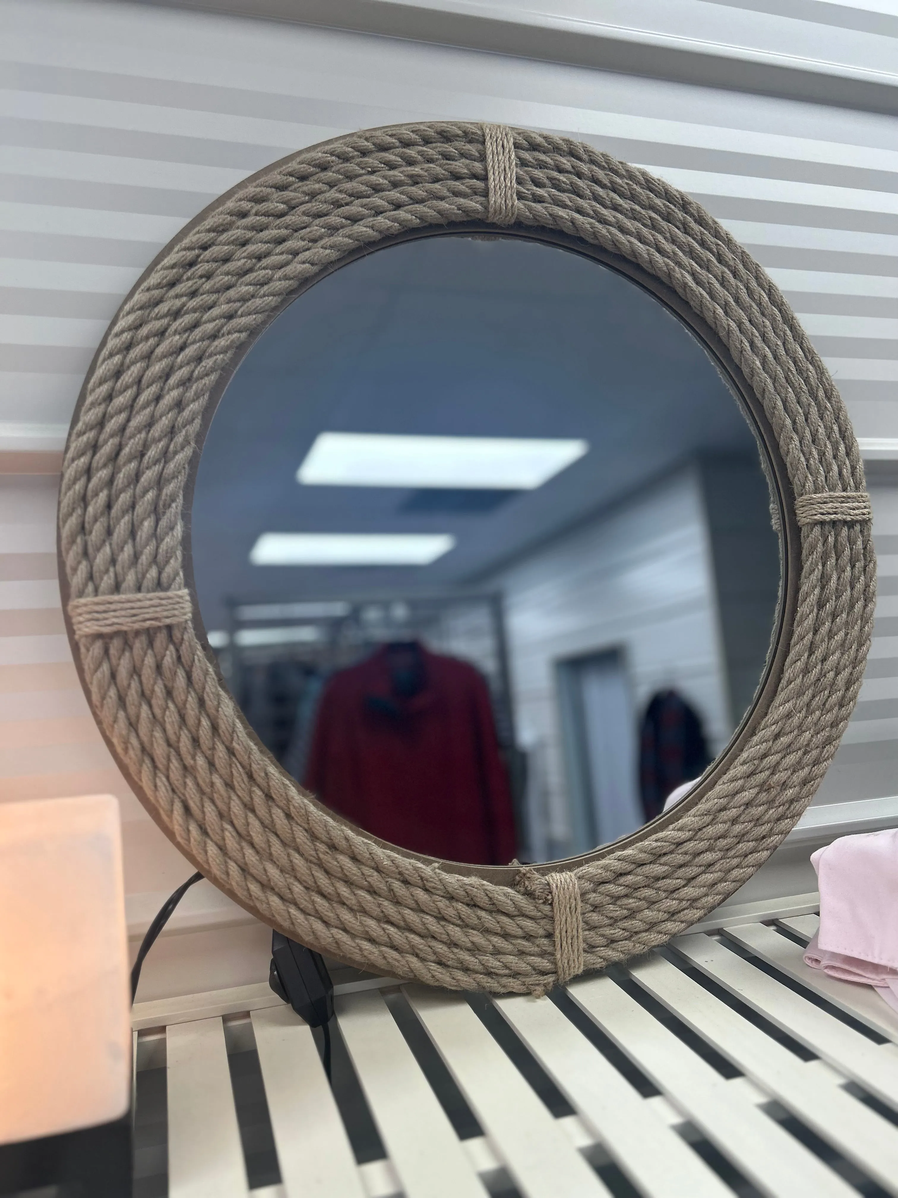 Foreside Home & Garden Rope Mirror