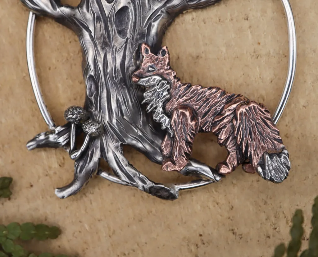 Foxes Love Apples Earrings