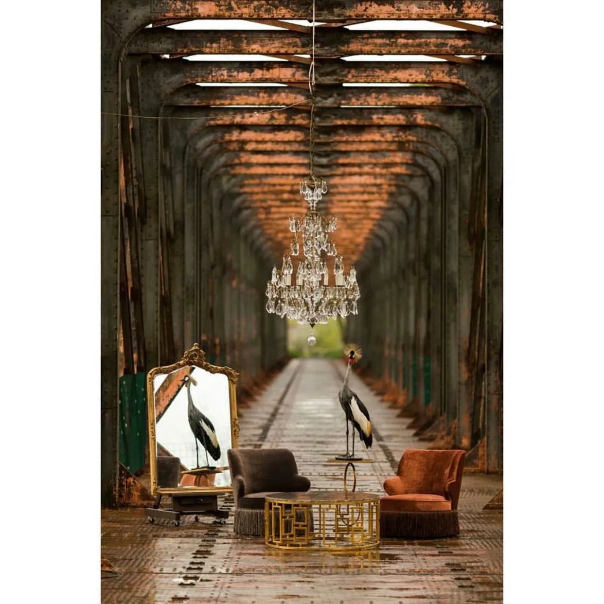 French Henri Hand-Carved Beveled Mirror in Hand Gilt Frame