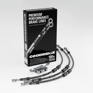 FRONT BRAKE HOSE KIT FOR HARLEY DAVIDSON FLS SOFATIL SLIM (ABS) 15-17 (METRIC)