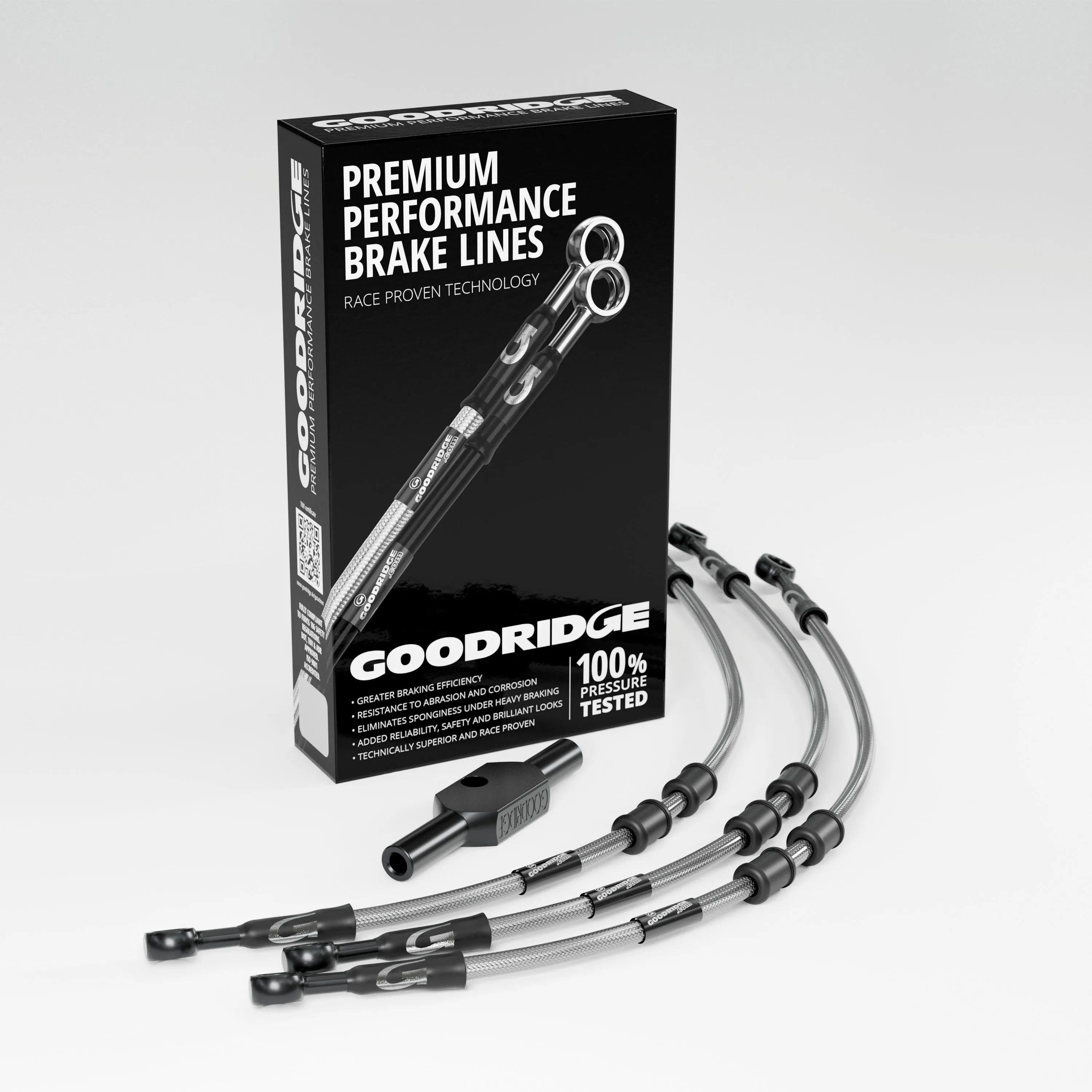 FRONT BRAKE HOSE KIT FOR HARLEY DAVIDSON FXDB-D DYNA STURGIS 91-92
