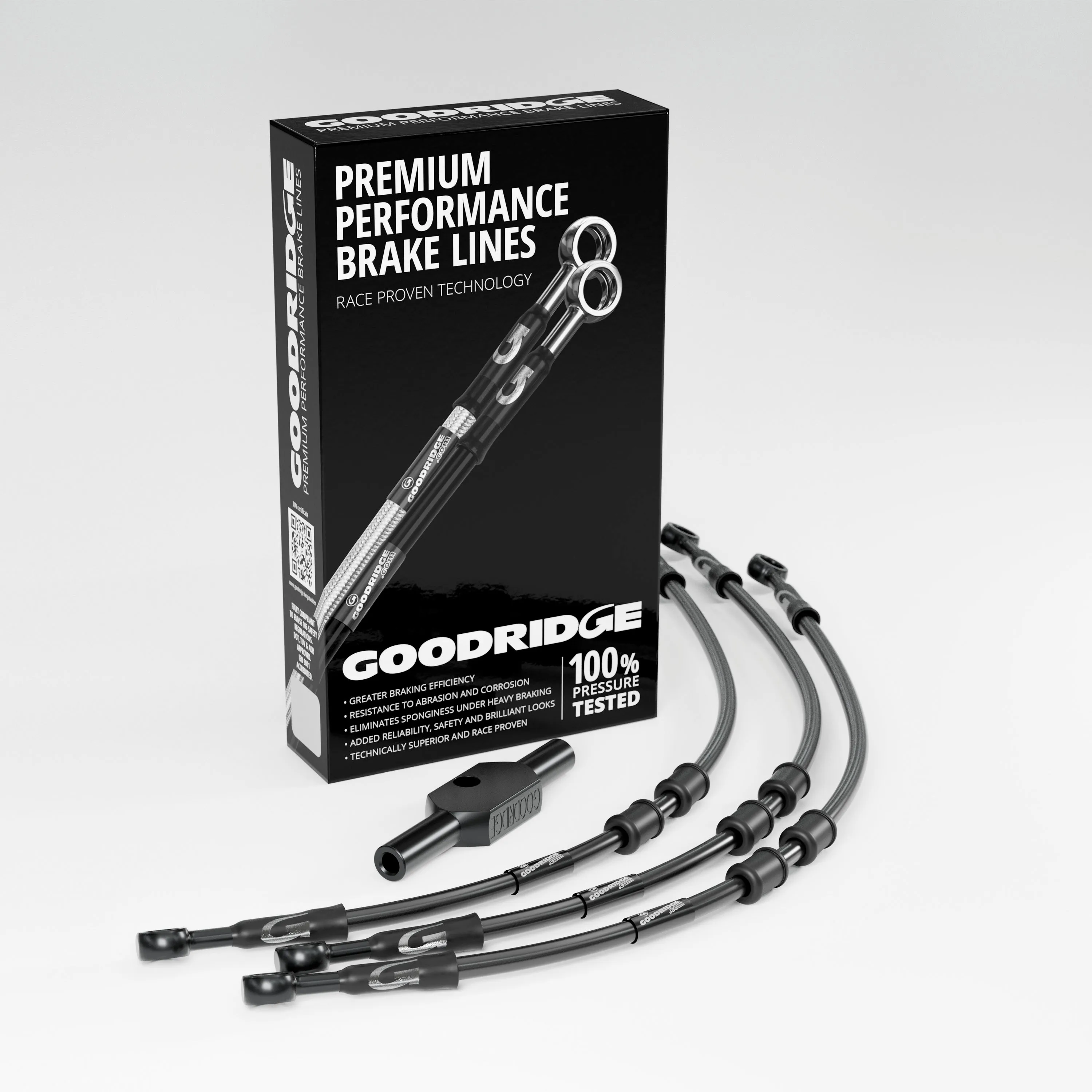 FRONT BRAKE HOSE KIT FOR HARLEY DAVIDSON FXDB-D DYNA STURGIS 91-92