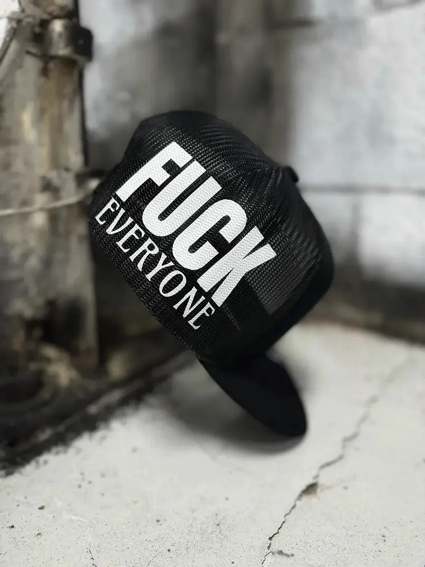 FUCK EVERYONE SIDE STYLE  BLACK HAT