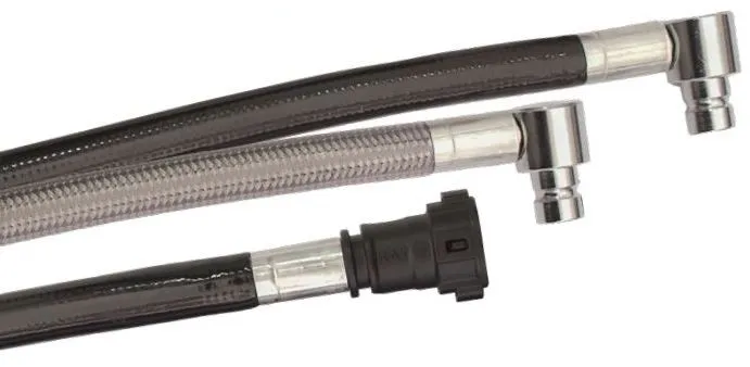 FUEL INJECTION HOSE KIT FOR HARLEY DAVIDSON FXDWG DYNA WIDE GLIDE 04-08, 10-17