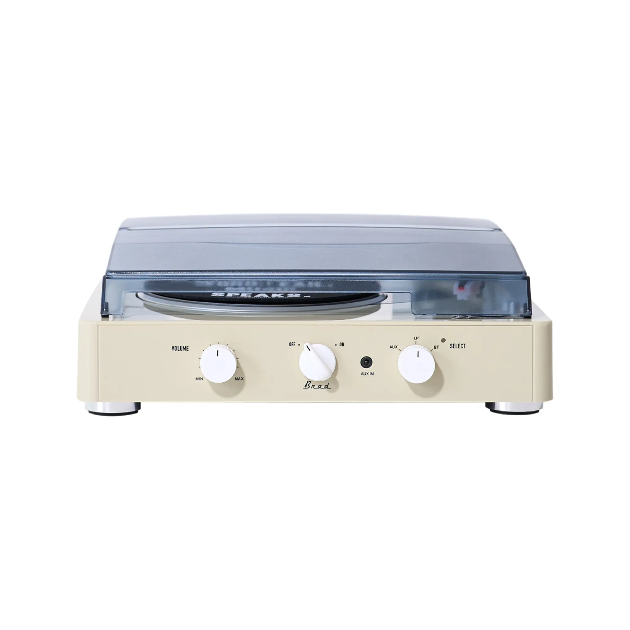 Gadhouse Brad MKII Record Player, Ivory