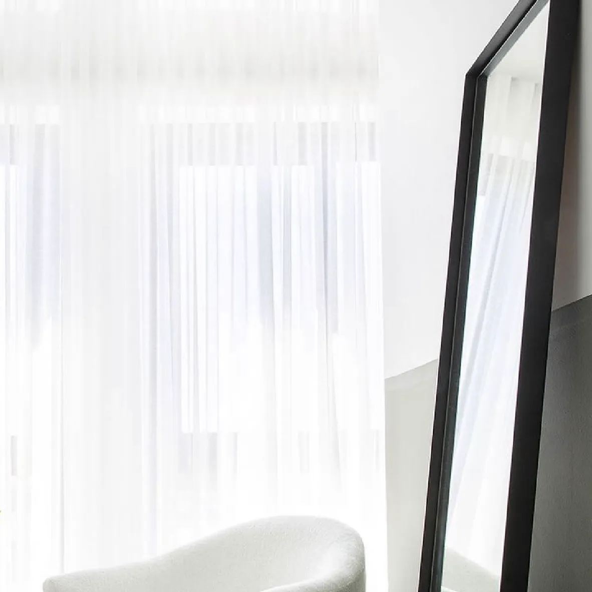 Geo Standing Mirror