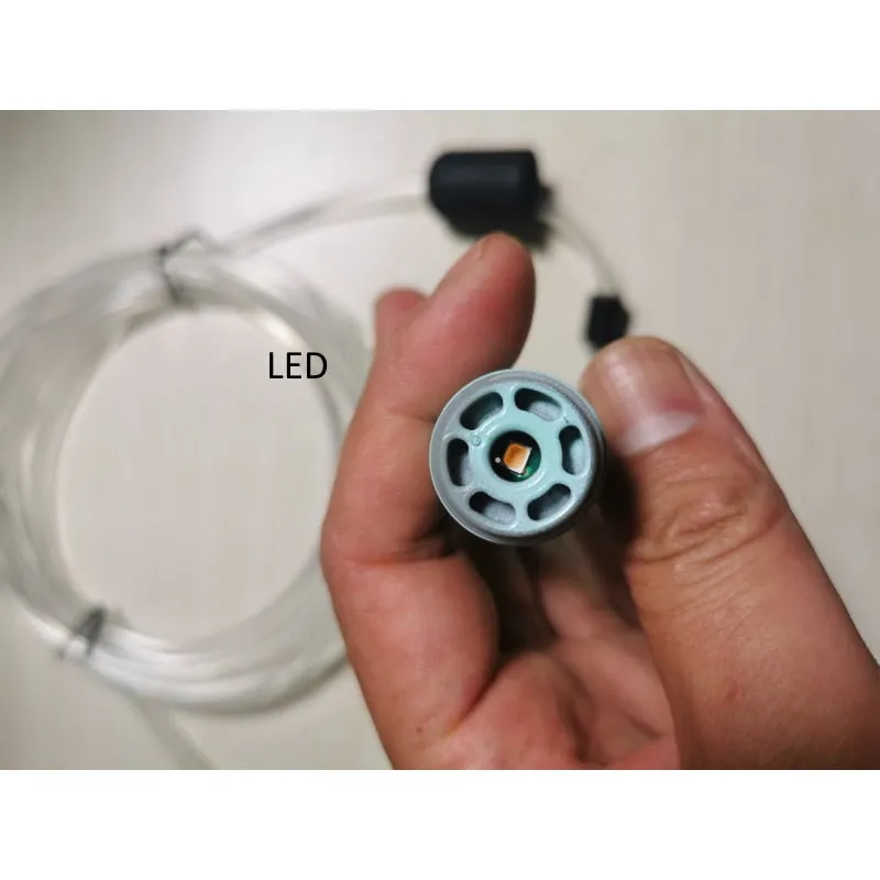 Glowing jumping rope