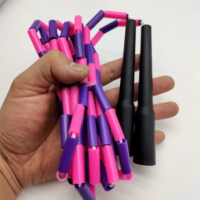 Glowing jumping rope
