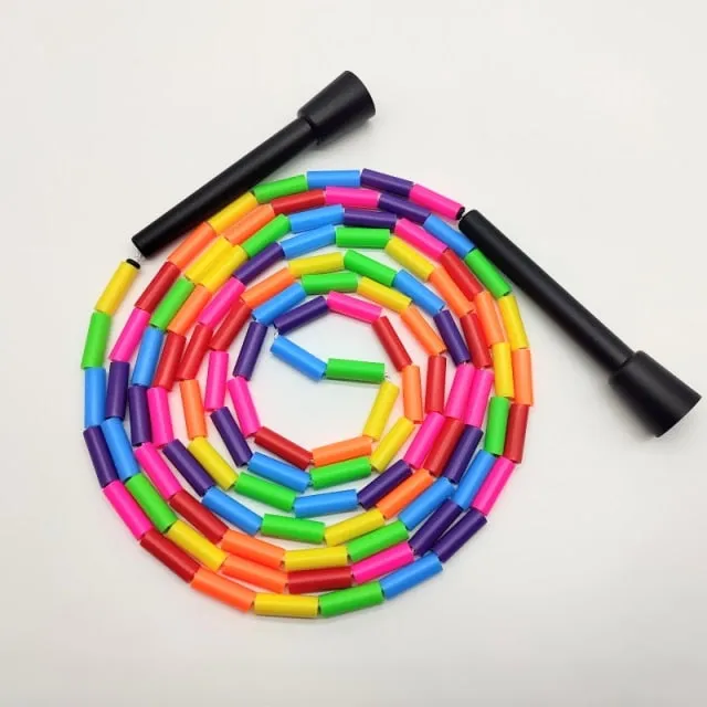 Glowing jumping rope