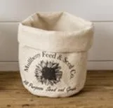Grain Sack Planter Bags