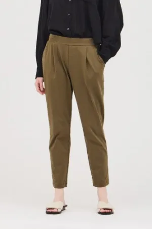 Green Stretch Slim Trouser