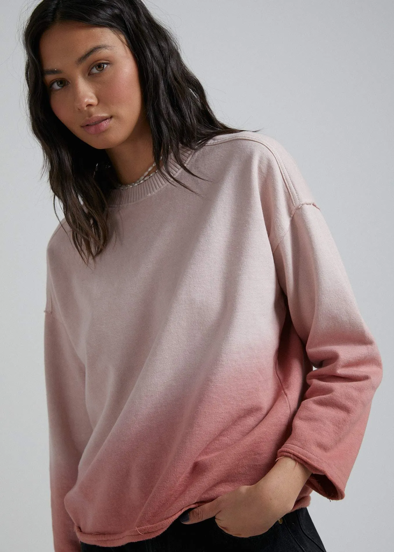 Gretal  - Hemp Oversized Crew Neck