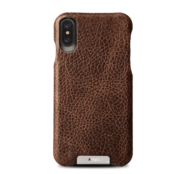 Grip iPhone X / iPhone Xs Leather Case