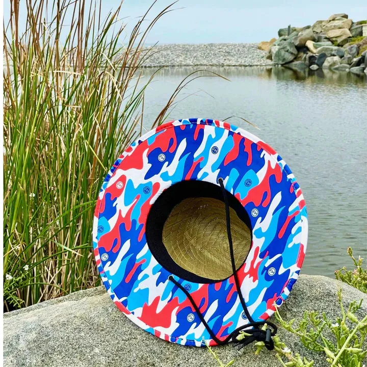 Grom Squad - Lifeguard Hat - American Camo