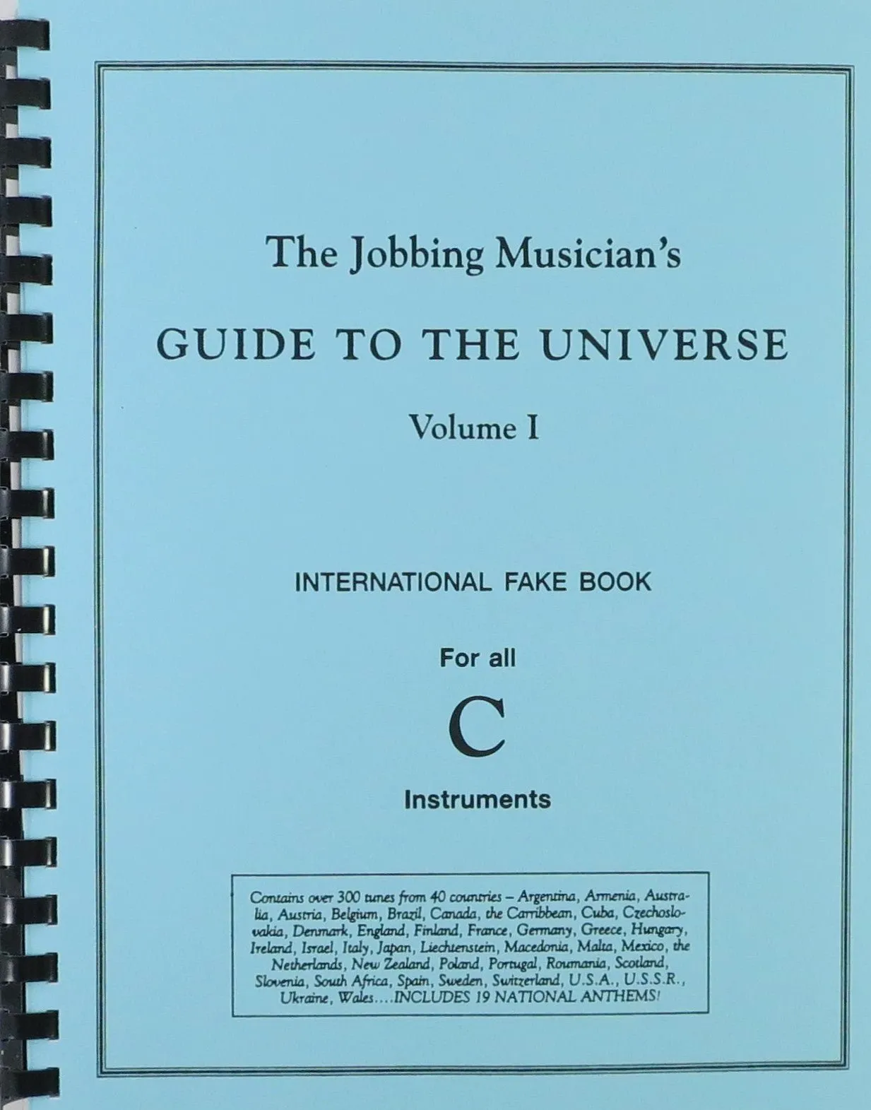 Guide To The Universe - International Fake Book - C Instruments - Volume 1