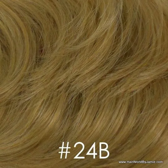 Hair Scrunchie w/Tiny Braids - Braided Scrunchie on Elastic Band