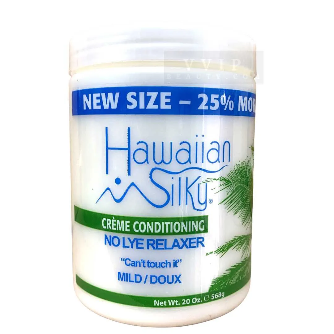 Hawaiian Silky Creme Conditioning No Lye Relaxer - Mild 20oz
