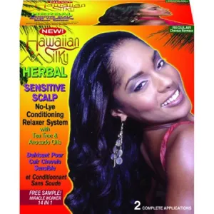 Hawaiian Silky Relaxer  Twin Application