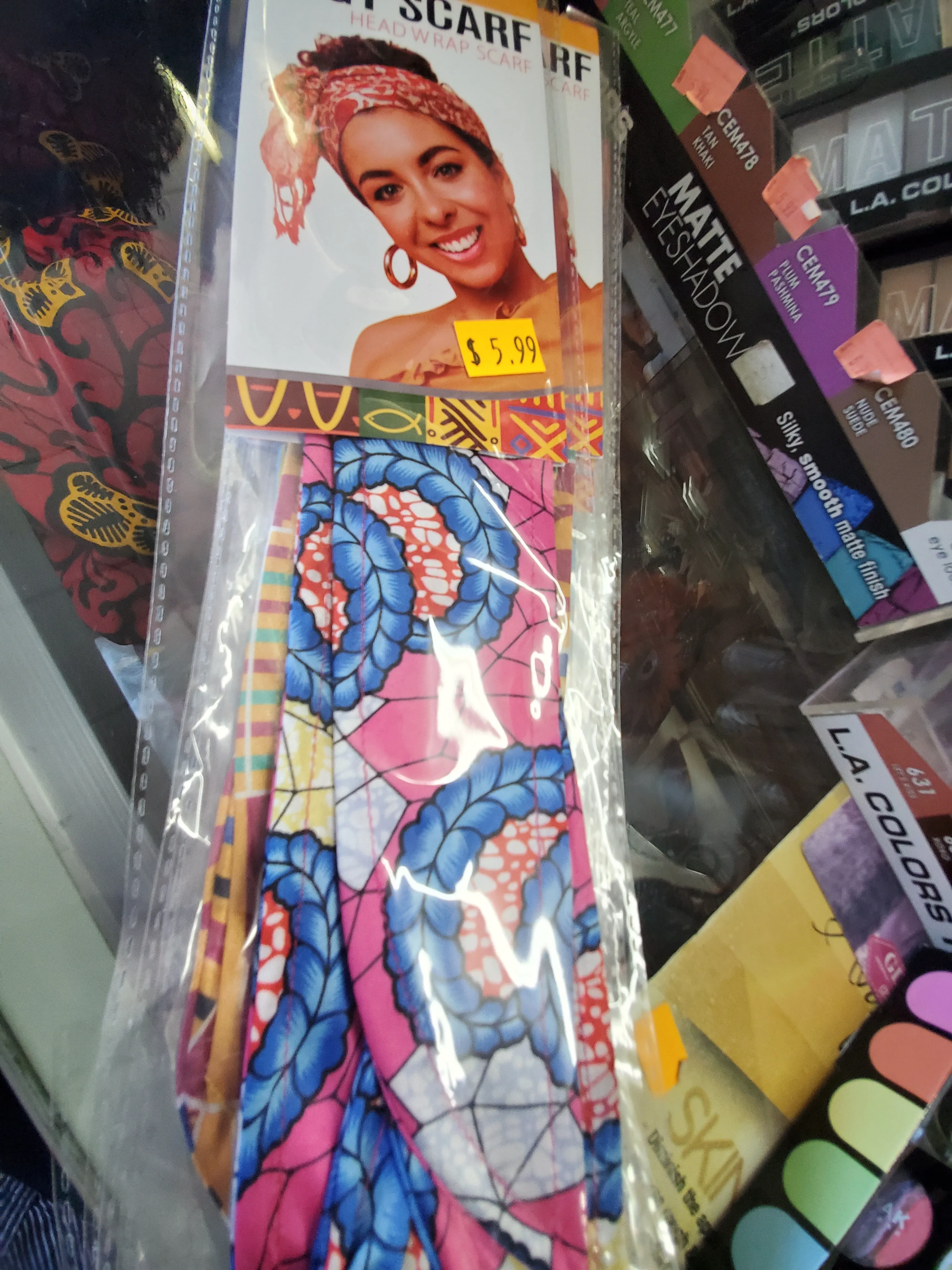Head Wrap Scarf-Silky #2