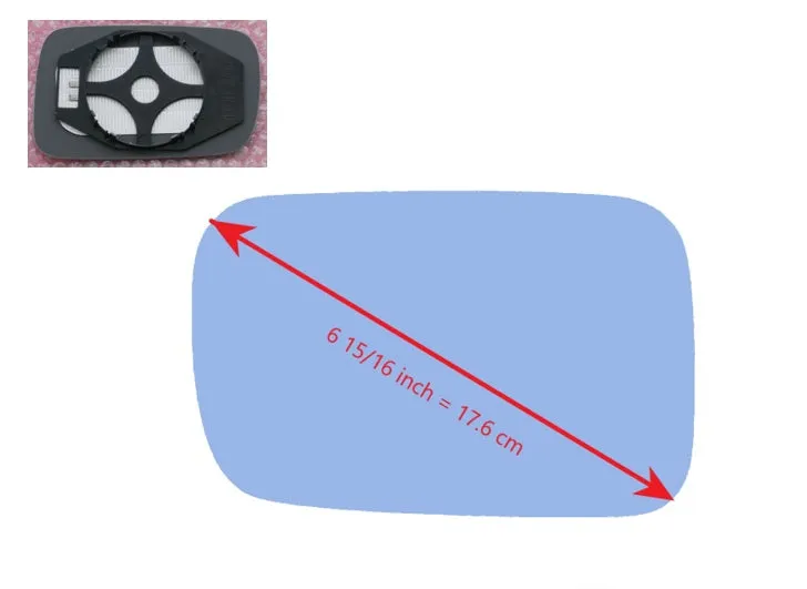 Heated Mirror Glass for BMW 325CI 2001 - 2006
