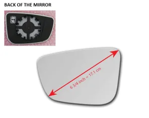 Heated Mirror Glass Similar to OEM for BMW 740I XDRIVE 2017 - 2022
