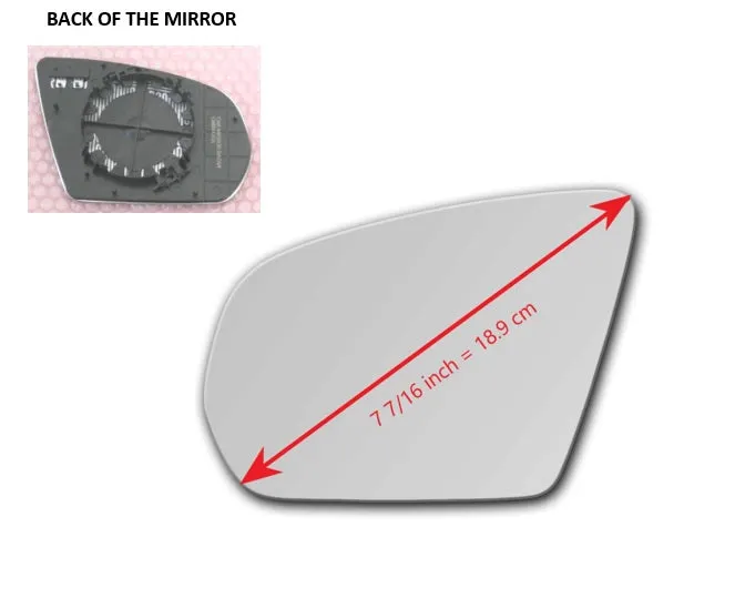 Heated Mirror Glass Similar to OEM for Mercedes-Benz CLS450 2019 - 2022