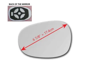 Heated Mirror Glass With Plastic Backing Plate Attached for BMW E82 E88 135i 2010 - 2013