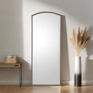HEATHFIELD Large Silver Arched Mirror