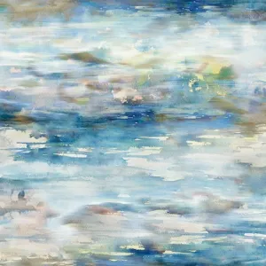 Hoffman Fabrics Shoreline Stories Dusty Blue Water S4804-D7-Dusty-Blue
