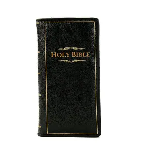 Holy Bible Wallet - Black