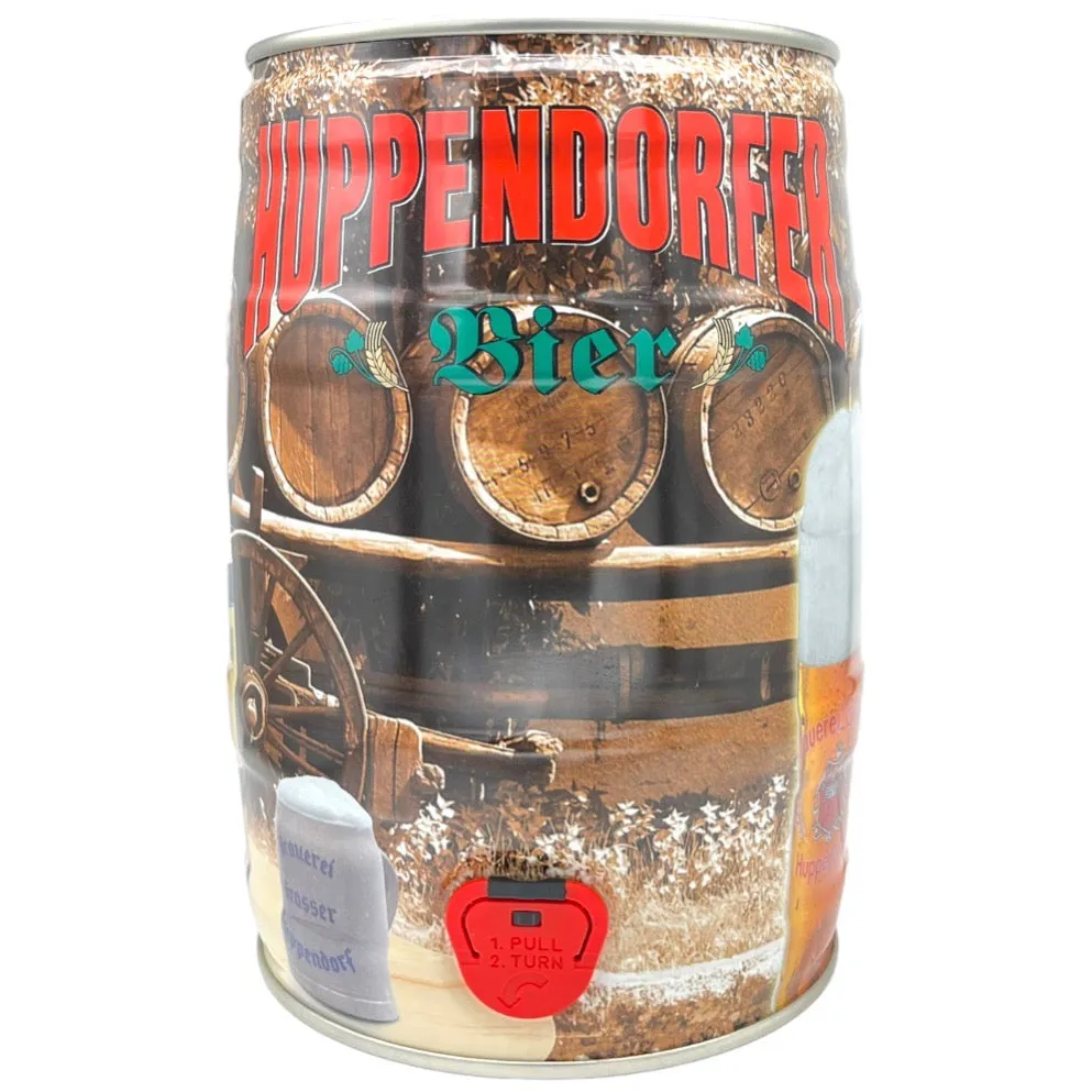 Huppendorfer Vollbier Hell 5L Mini Keg