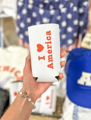I heart America Drink Sleeve