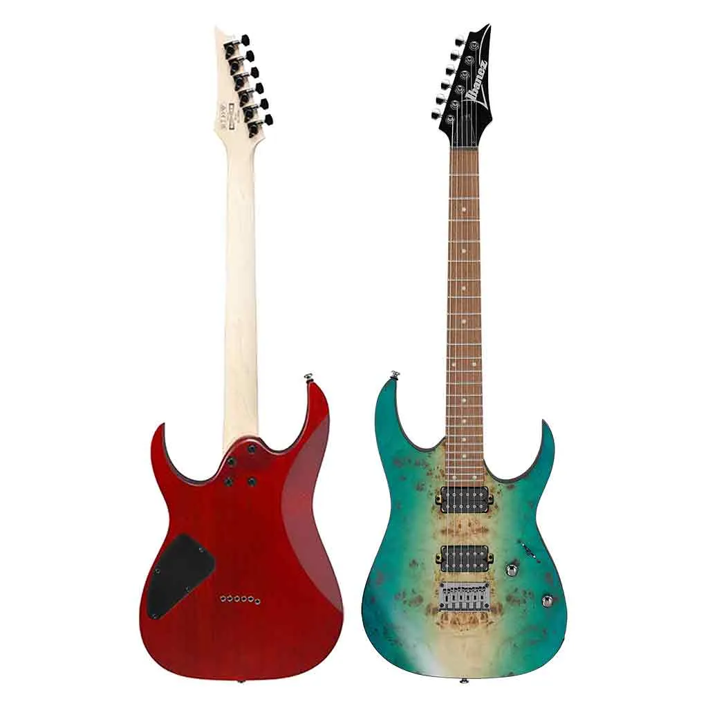 Ibanez RG421PB Electric Guitar - Caribbean Shoreline Flat