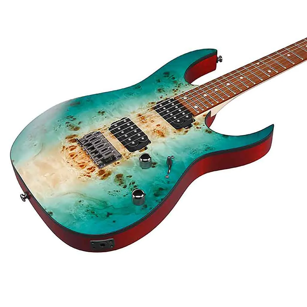 Ibanez RG421PB Electric Guitar - Caribbean Shoreline Flat