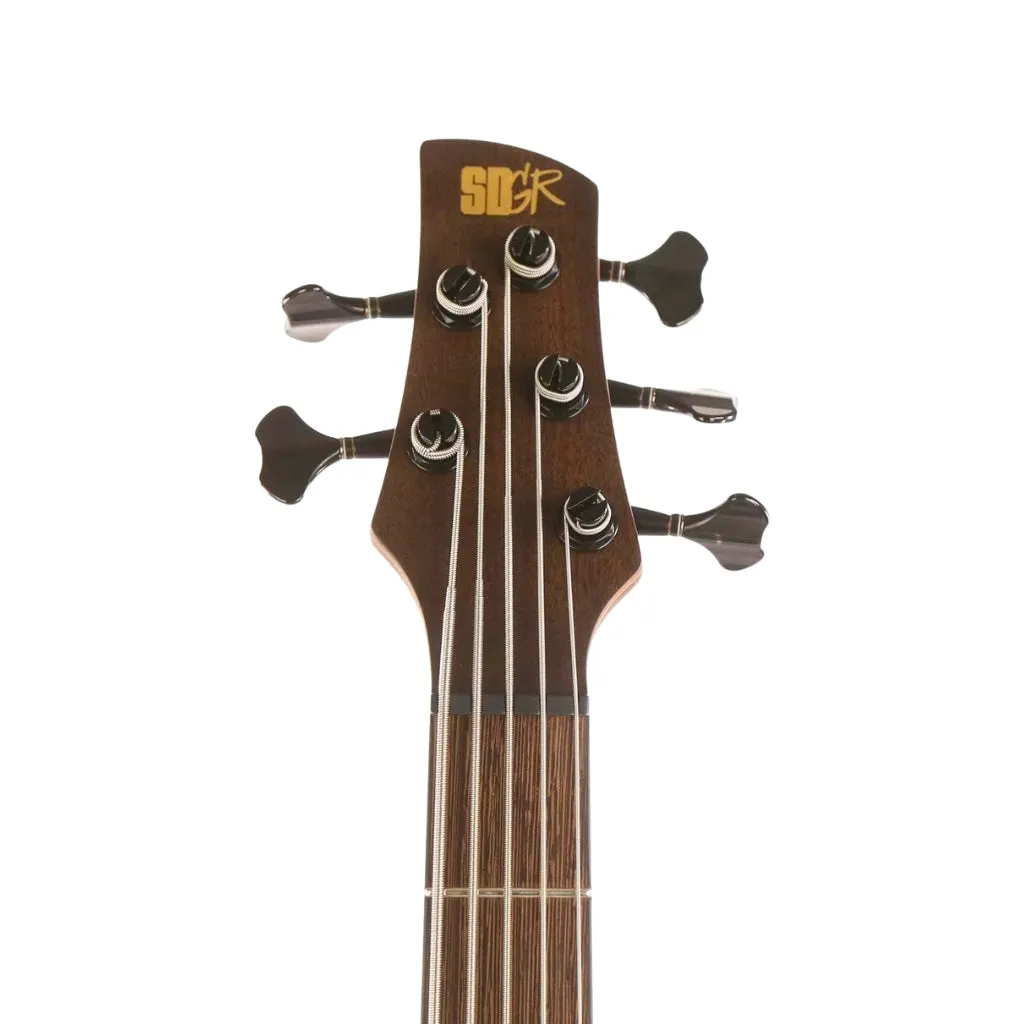 Ibanez SR1605B Premium Electric 5-String Bass, Caribbean Shoreline Flat