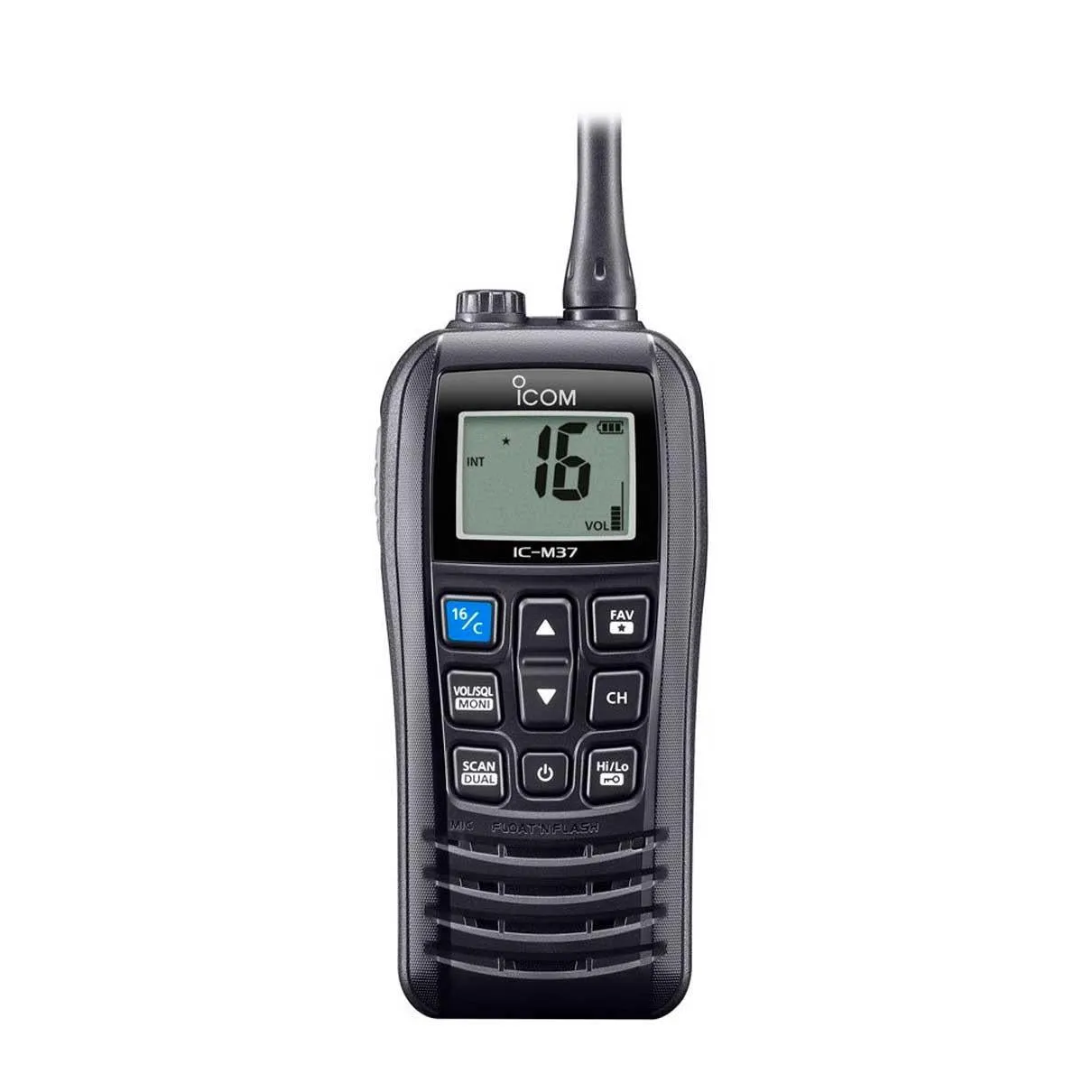 ICOM IC-M37E Buoyant VHF Radio Marine Transceiver