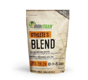 Iron Vegan Athlete's Blend - Natural Vanilla (1 kg)