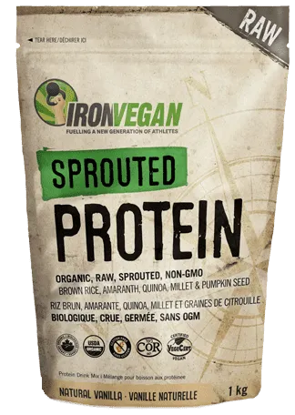 Iron Vegan Sprouted Protein - Natural Vanilla