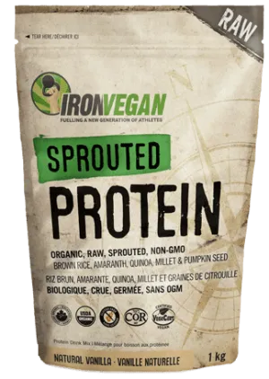 Iron Vegan Sprouted Protein - Natural Vanilla
