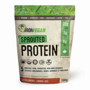 Iron Vegan Sprouted Protein - Salted Caramel